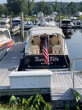 BONNE FETE 22 Transom View