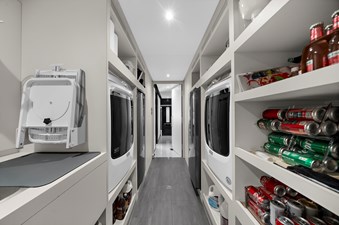 LA-LA-LA 77 Lower Companionway Walk-In Storage Area