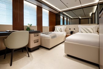 Solemates 52 Fwd Port guest cabin lower deck
