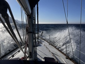 UNICORN 41 Sailing upwind