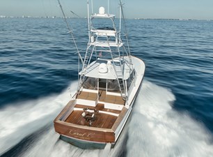 CORAL C 24 Running Shot-Transom View
