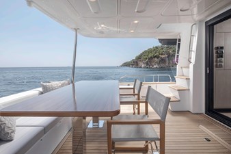 Sirena 60 7 Main deck aft dining area