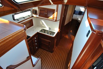 ALIZE V 12 Galley and Companionway
