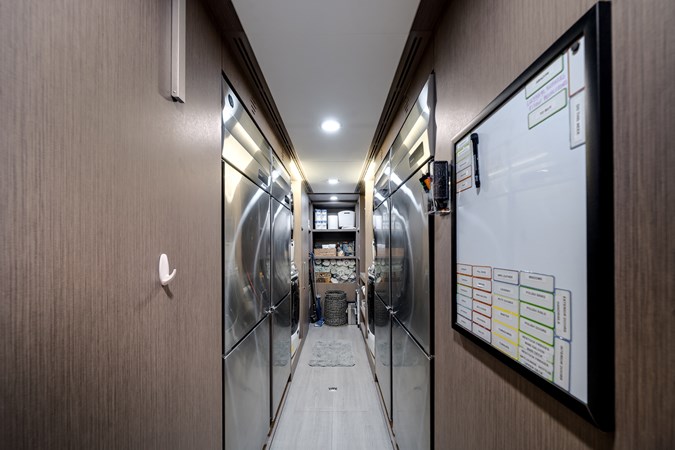 Lower Companionway/Walk-In Storage Area