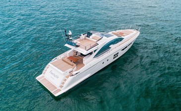 FANTASTIC 42 AERIAL VIEW - FANTASTIC 77' (23.47m) Azimut Motoryacht, 2019