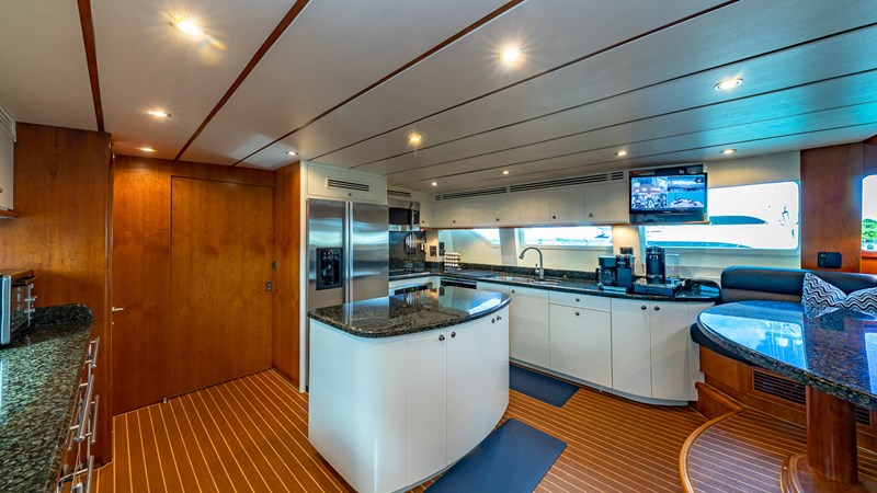 Galley looking aft 