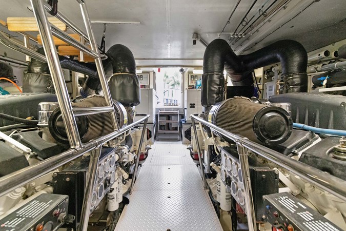 Engine Room Looking Aft  