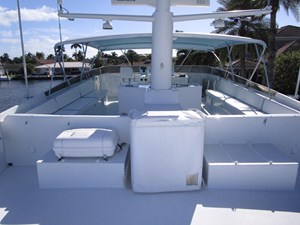 SHEPSL X 59 Flybridge Looking Forward