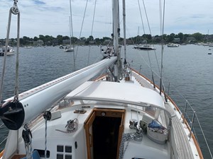 REDSTART 11 Little Harbor 44, Aft to Bow