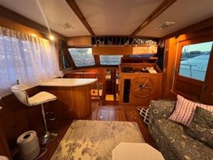 1990 Kha Shing Spindrift Cockpit OUR BLUE HEAVEN 1 