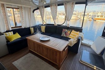 1990 Kha Shing Spindrift Cockpit OUR BLUE HEAVEN 56 