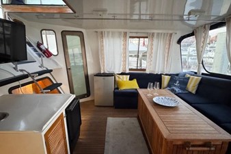 1990 Kha Shing Spindrift Cockpit OUR BLUE HEAVEN 57 