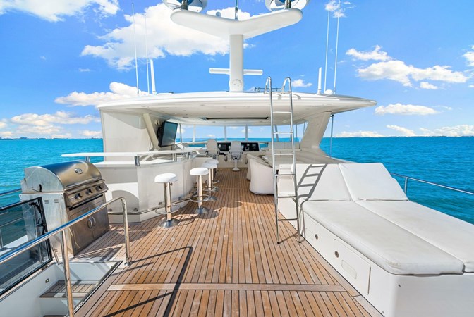 2010 Ocean Alexander 83 Motor Yacht 'Relentless' Flybridge