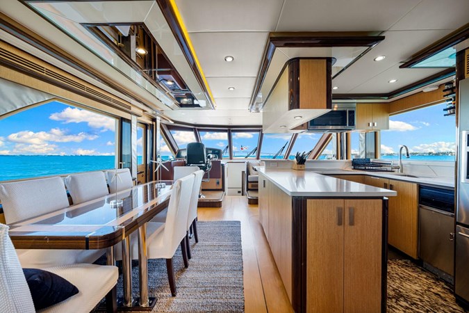 2010 Ocean Alexander 83 Motor Yacht 'Relentless' Galley