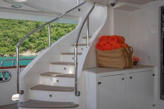 SUR LA MER 35 Main Deck Stairway