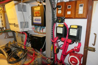 DUET 62 Engine room Aft