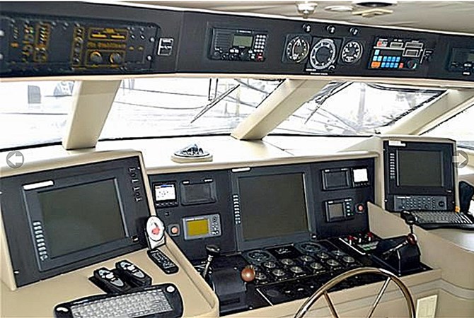 Pilothouse dash before 2026 refit 