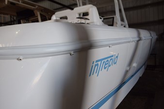 Starboard aft hull side