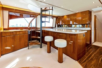 Princess Lily 6 2015 Viking 66 Enclosed Bridge 