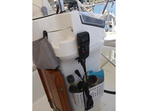 PACIFICO 44 Radio at helm
