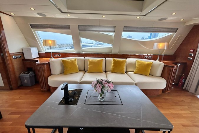 Euroyacht Planet 125S - Bridge deck interior lounge