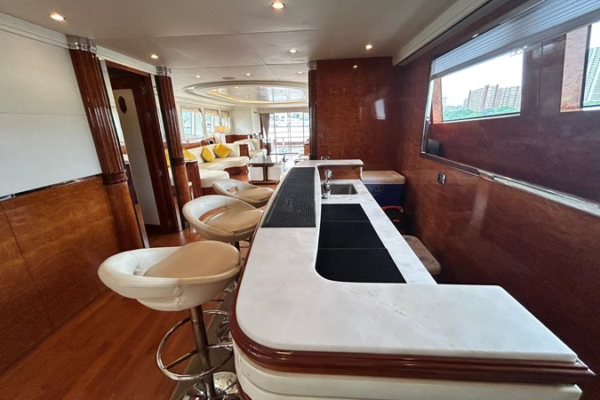 Euroyacht Planet 125S - Main deck's Bar