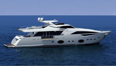 OXYGEN 64 Render - Ferretti Custom Line 100