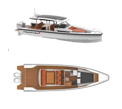 MINI MAHANA 15 MINI MAHANA 2018 AXOPAR 37 Suntop Motor Yacht Yacht MLS #458286 15