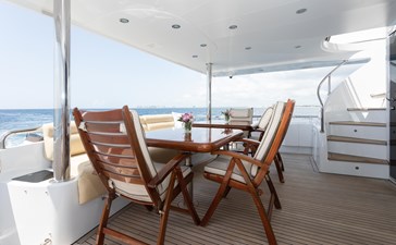 RAYS 38 Aft Deck