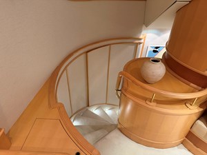 FAVOR 22 023 Main Deck Master Stateroom Night Head behind Port side Master Bed