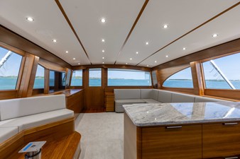 QUEEN BEE 15 QUEEN BEE 2026 GARLINGTON 71' Flybridge Sport Fisherman Yacht MLS #458377 15