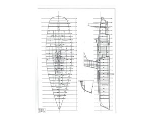 BAJAVENTO 125 Naval architect drawing