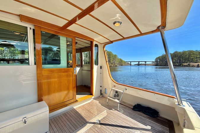 Hard Covered Aft Deck