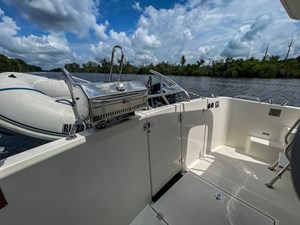 Walkthrough transom door