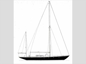 54' Luders 1965 Auxiliary Yawl 28 
