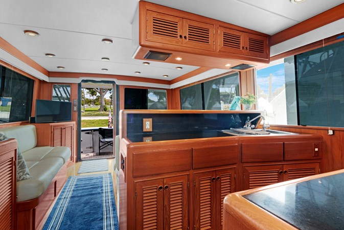 From Galley looking aft