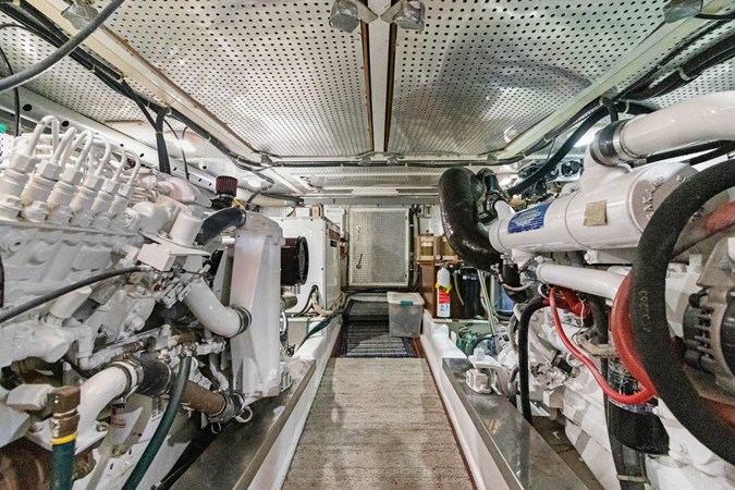 Engine Room looking aft