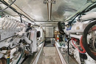 INDIGO 35 Engine Room looking aft