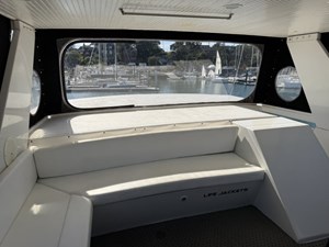 FINALLY ENOUGH 40 Bridge Looking Aft