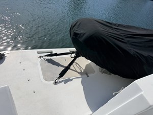 FINALLY ENOUGH 52 Dinghy On Swim Step