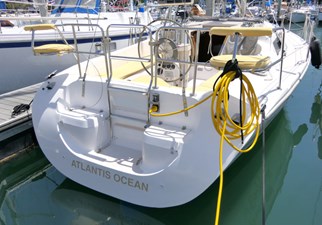 THE BAYGULL II 41 Transom