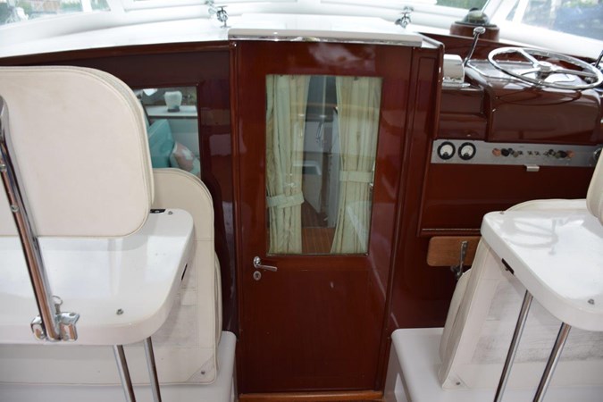 Cabin door closed
