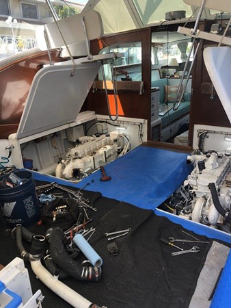 Boxes opened during 1000hr service