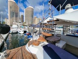 CHASING WATERFALLS 88 Deck Starboard aft