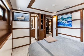 NORTHLAND 63 VIP II guest cabin, forward view