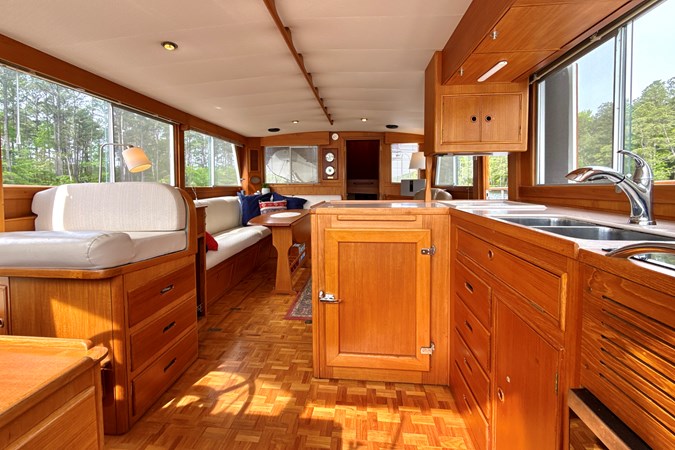 Galley aft