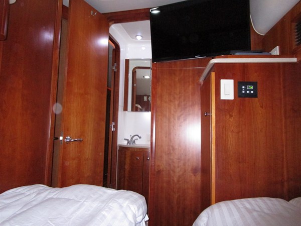 Guest cabin looking forward