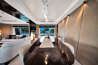 Azimut Grande 27 35 Interior Dining Table