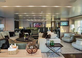 BURKUT 16 Main deck lounge