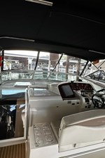 Helm Seating and Cabin Entrance